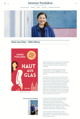 Relaunch der Webseite der Firma Ismene Poulakos